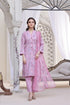 3PC EMBROIDERED LAWN DRESS WITH EMBROIDERED CHIFFON DUPATTA-HASEENA-FT343