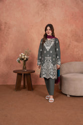 Ashen Silver Whitework-Embroidered 3pc