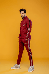 Feathers Tracksuits WINE MERRY