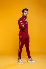 Feathers Tracksuits WINE MERRY