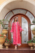 3PC EMBROIDERED LAWN DRESS WITH EMBROIDERED CHIFFON DUPATTA-AZURE-FT329