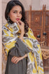 DIGITAL PRINTED KARANDI SHAWL 3 PIECE SUIT-SILVER FROST-FT146