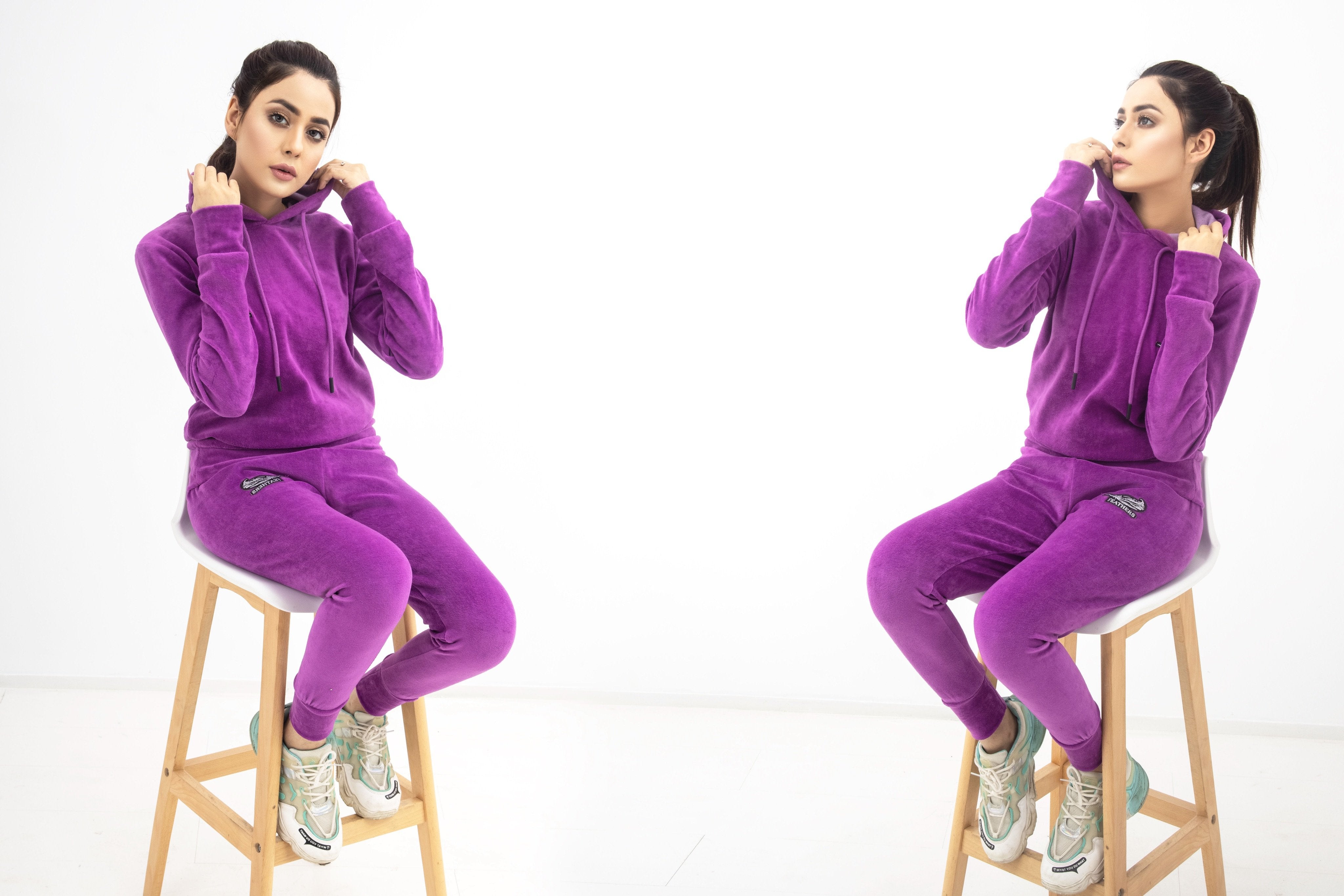 Feathers Tracksuits ULTRAVOILET