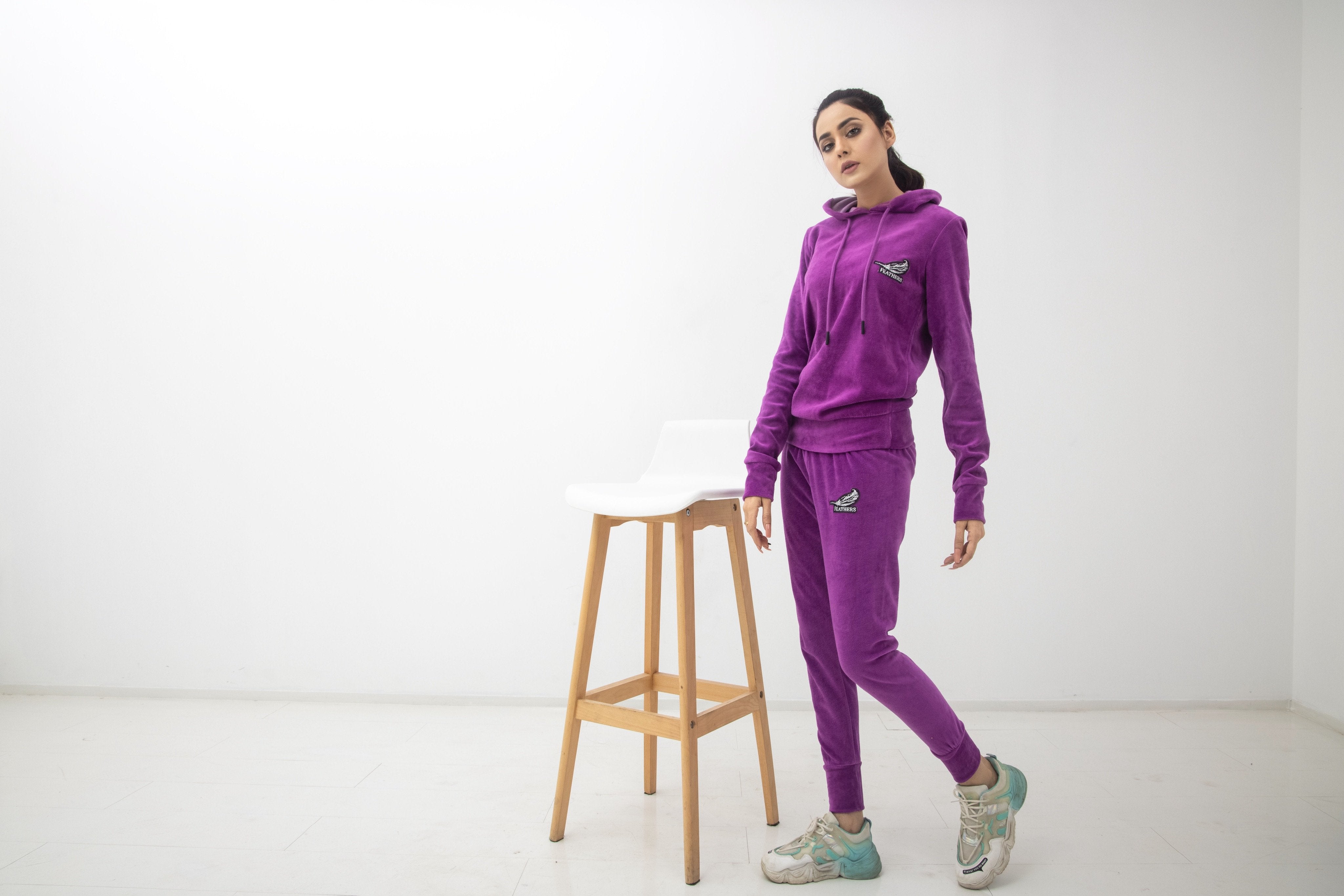 Feathers Tracksuits ULTRAVOILET